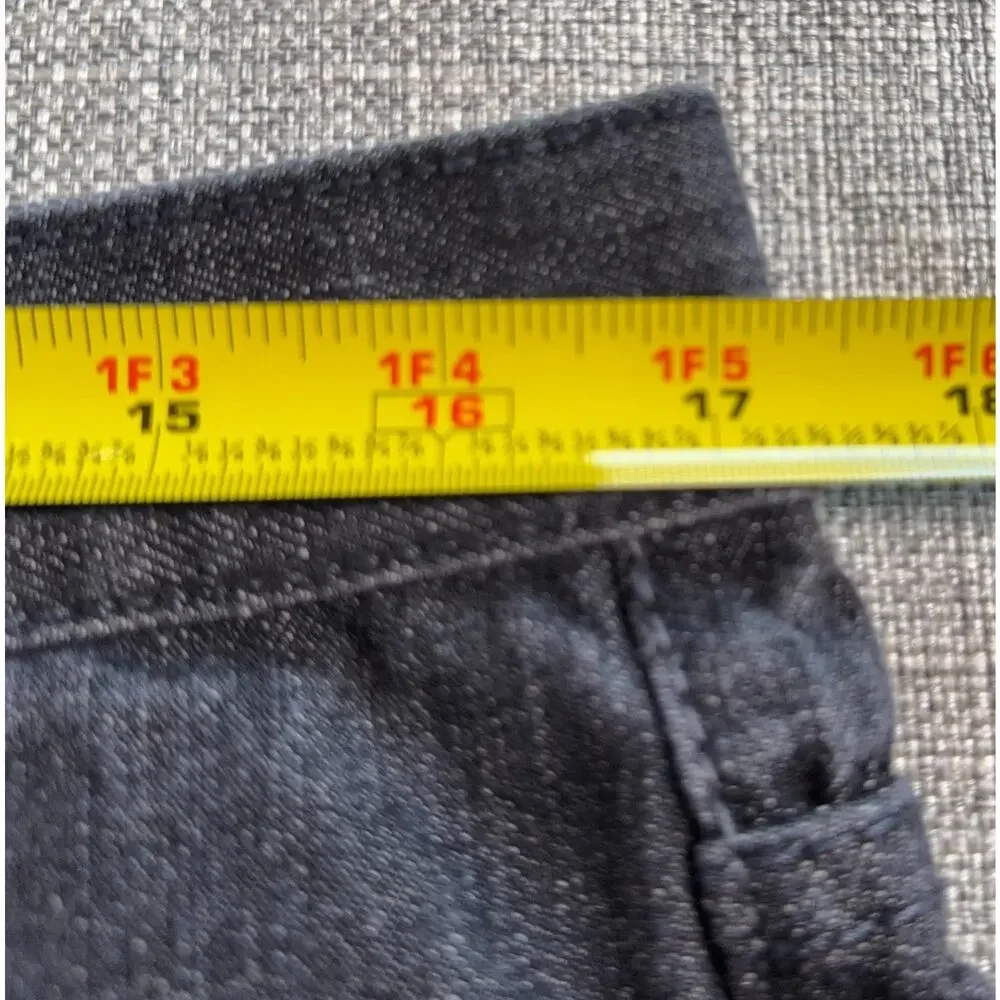 Southpole Jeans Mens 34x32 Black Denim Y2K Streetwear Relaxed Straight Fit 2000s